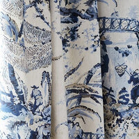 Thumbnail for Anna French Fabric - Moorea Blue -  Made to Measure Curtains