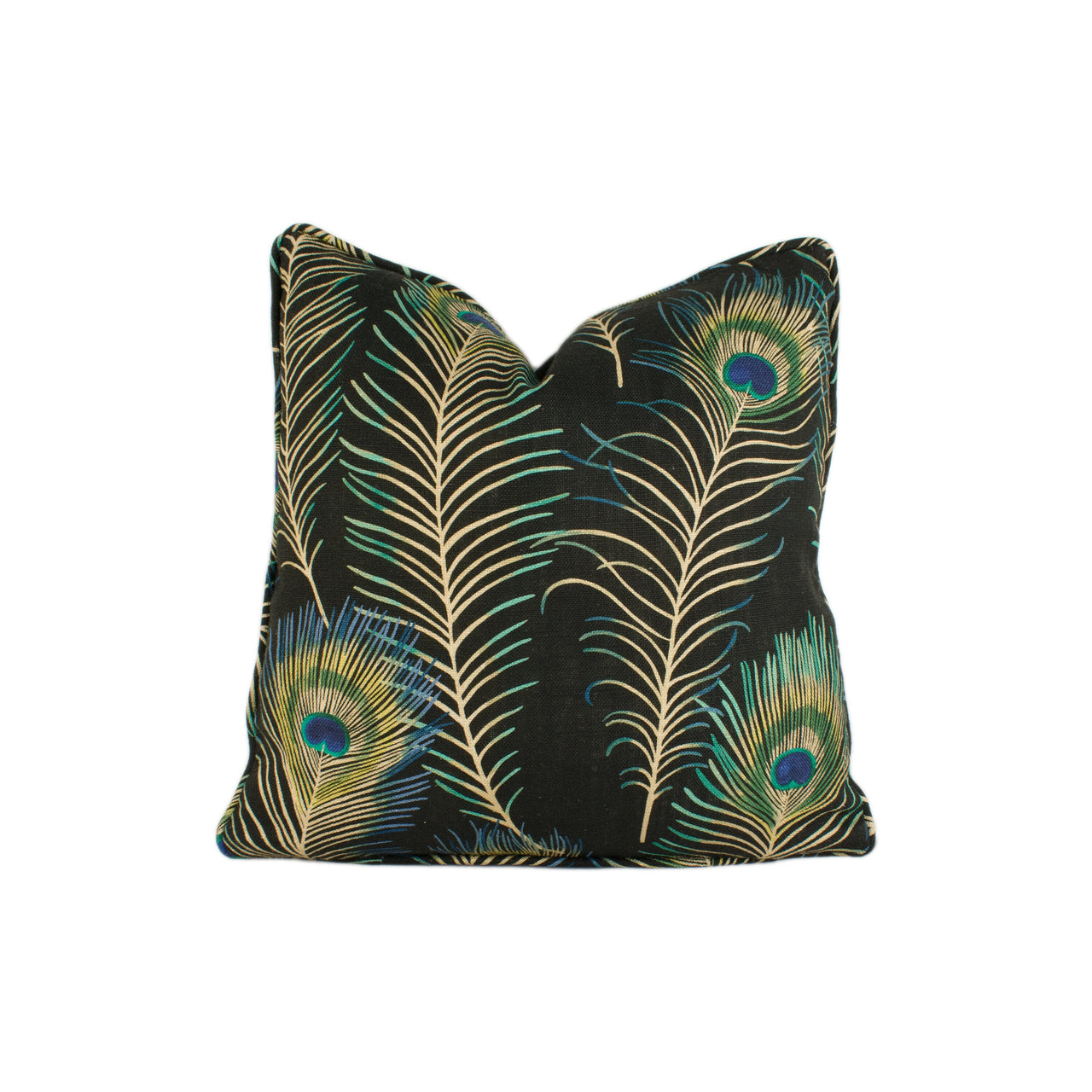 Sanderson - Themis - Ink - Stunning Self Piped Designer Cushion Cover Home Décor Throw Pillow