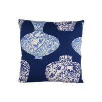 Thumbnail for Thibaut - Imari Vase - Navy - Stunning Designer Cushion Cover Home Décor Throw Pillow