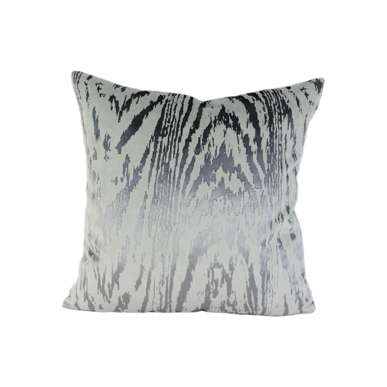 Kai - Marva - Silver - Stunning Designer Velvet Cushion Cover Home Décor Throw Pillow