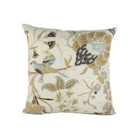 Thumbnail for Schumacher - Westbourne Grove - Mineral - Classic Stylised Floral Designer Cushion Cover - Handmade Throw Pillow - Luxury Home Decor