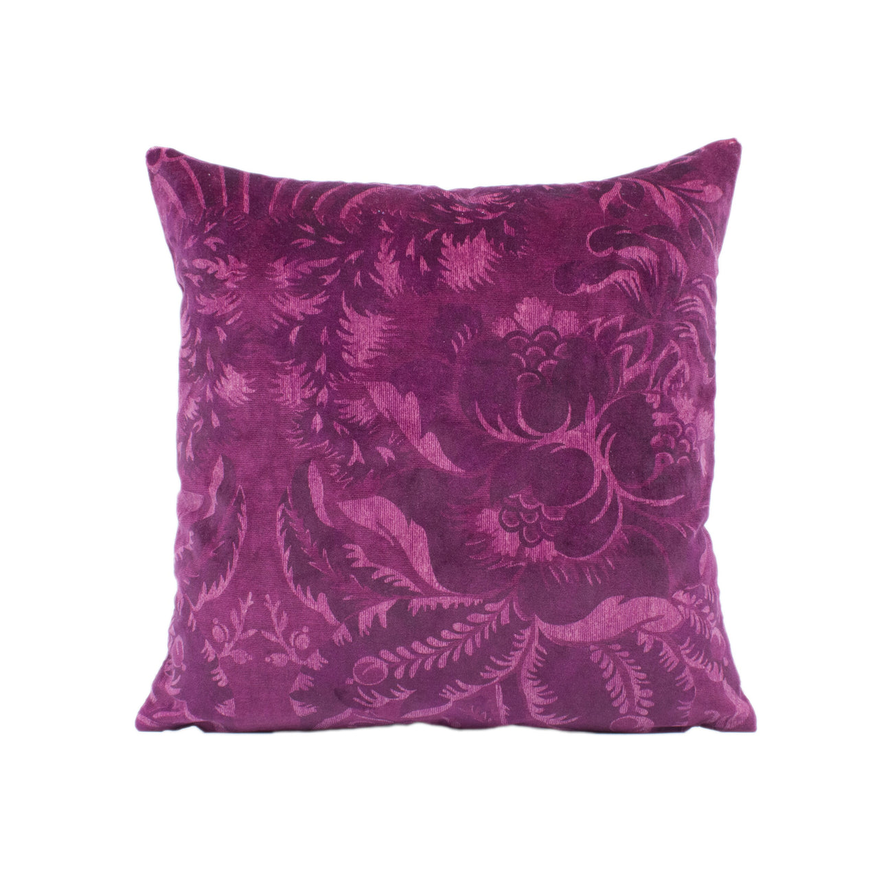 Zoffany - Ducato Velvet - Rubient - Sumptuous Damask Inspired Luxury Velvet Cushion Cover - Handmade Throw Pillow Designer Home Decor