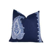 Thumbnail for Ralph Lauren - Robbins Hill Paisley - Batik - Stunning Designer Cushion Cover Home Décor Throw Pillow