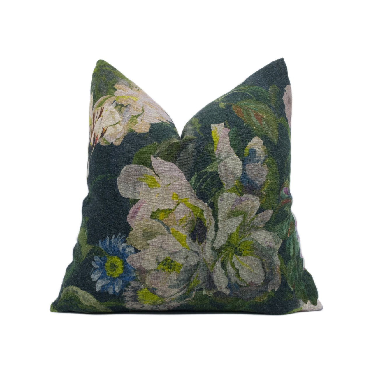 Designers Guild - Delft Flower - Charcoal - Stunning Designer Cushion Cover Home Décor Throw Pillow