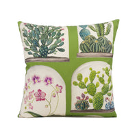 Thumbnail for Sanderson - Terrariums - Botanical Green - Stunning Designer Cushion Cover Home Décor Throw Pillow