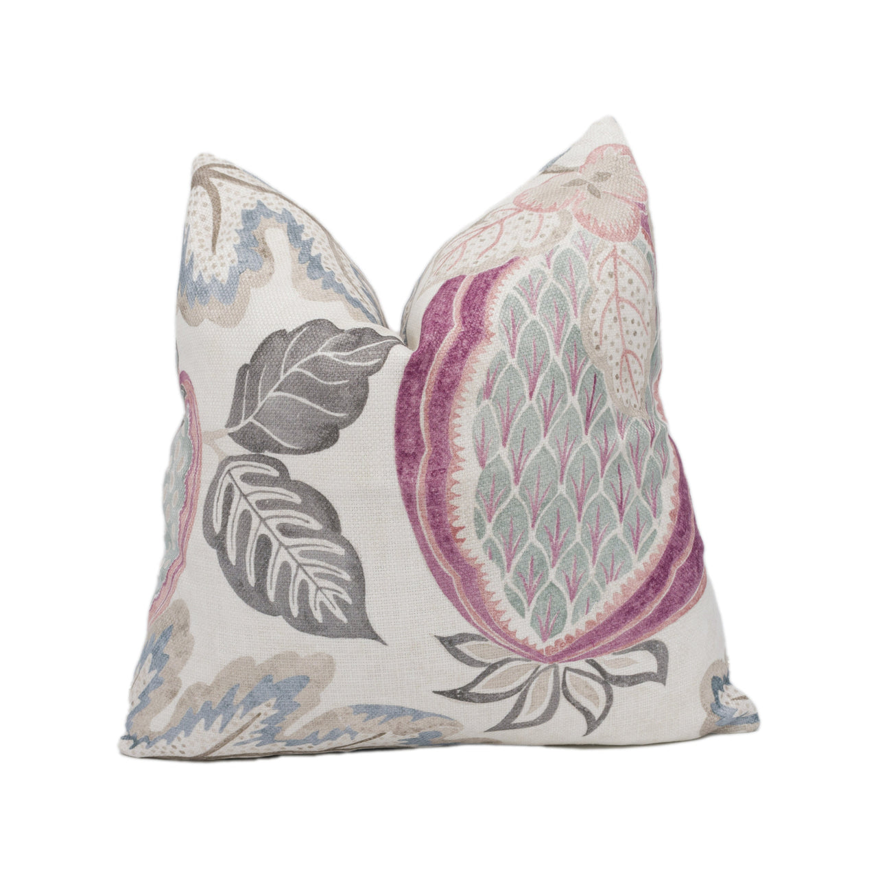 Sanderson - Cantaloupe - Blush / Dove - Cushion Cover Throw Pillow Designer Home Decor