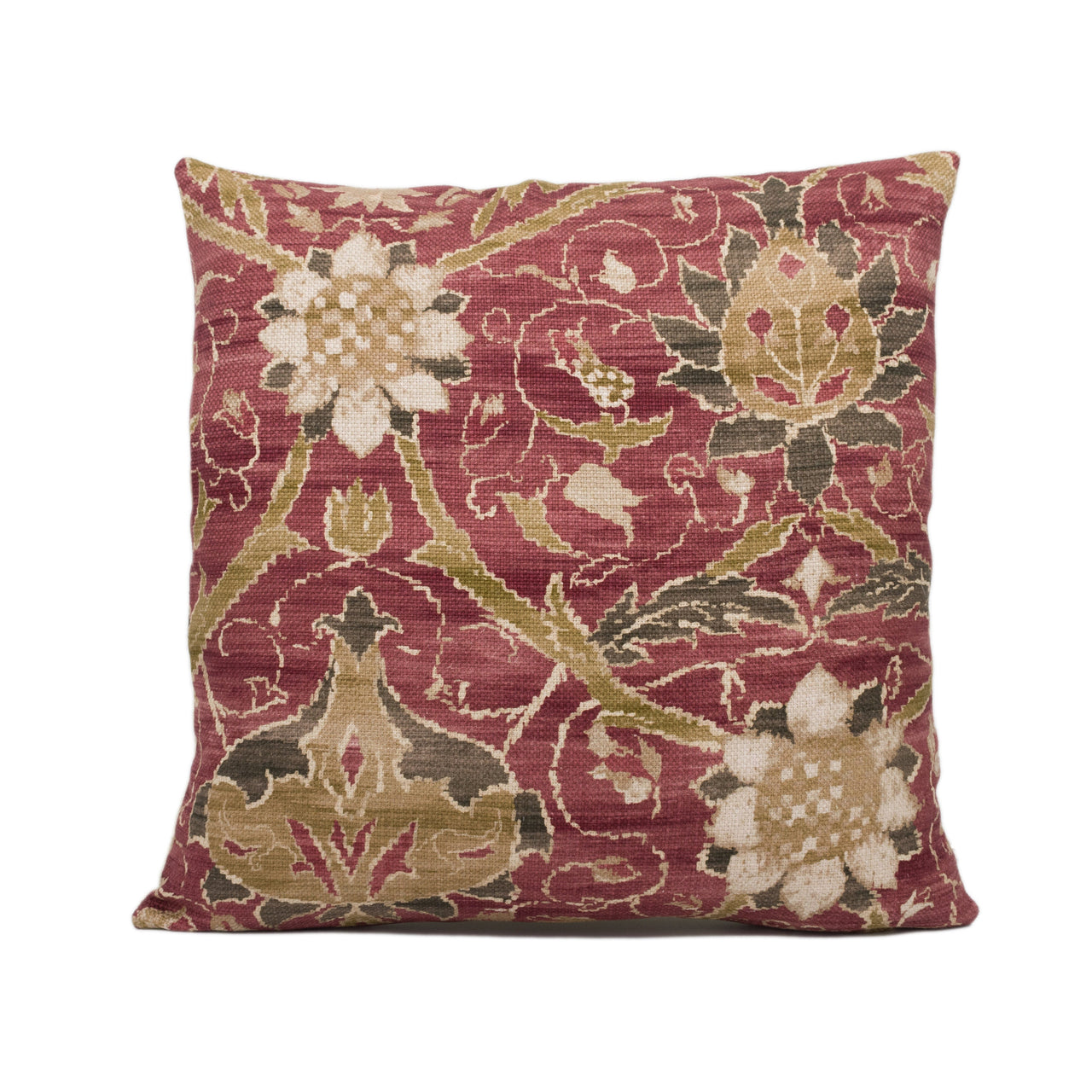 William Morris - Montreal - Russet - Classic English Handmade Cushion Cover Throw Pillow Designer Home Décor