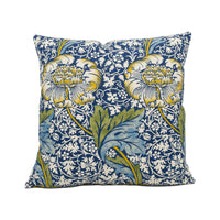 Thumbnail for William Morris - Kennet - Indigo / Gold - Classic English Designer Cushion Cover Handmade Throw Pillow Home Décor