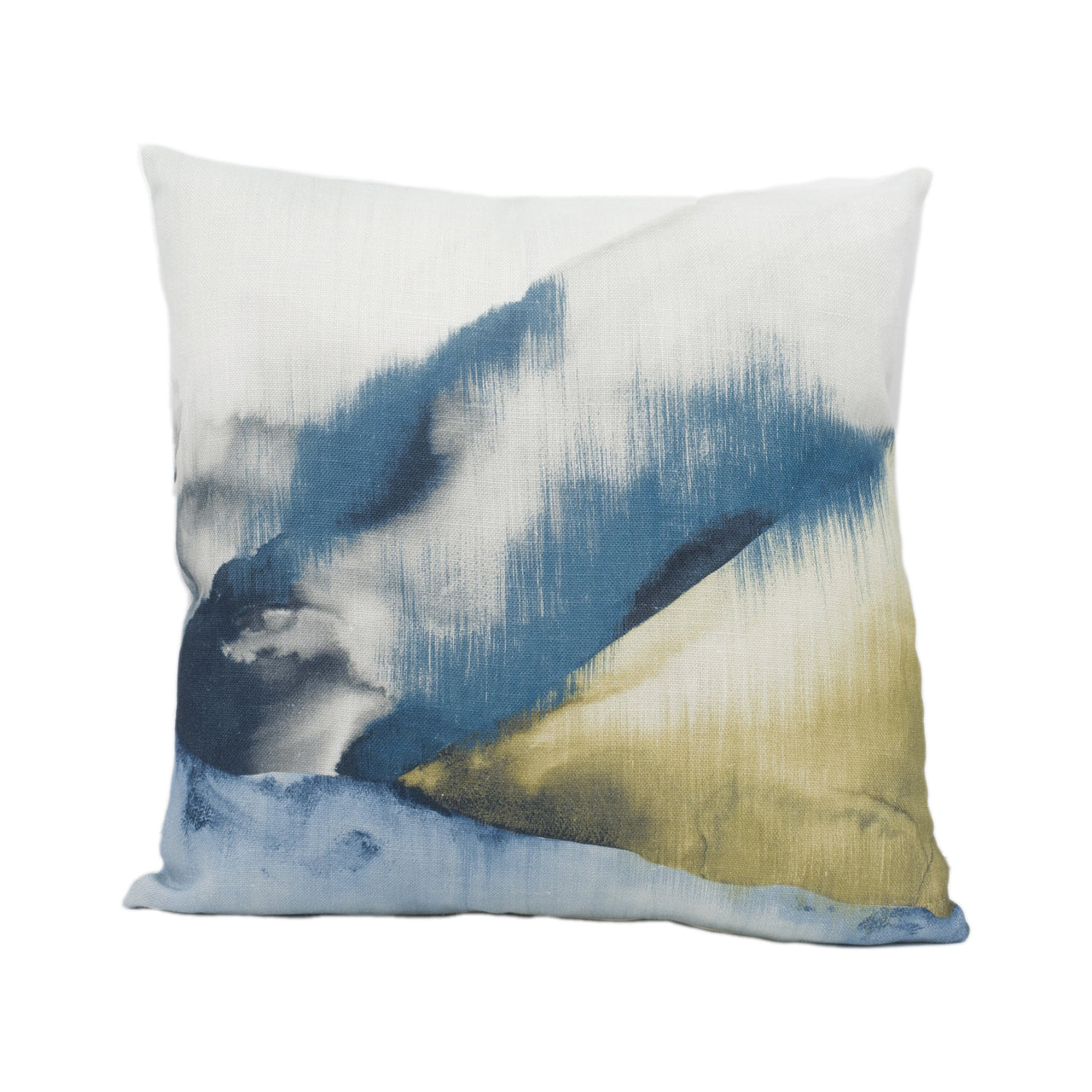 Harlequin - Kailani - Lagoon / Linden - Stunning Snowy Mountain Landscape Handmade Cushion Cover Throw Pillow Designer Home Décor