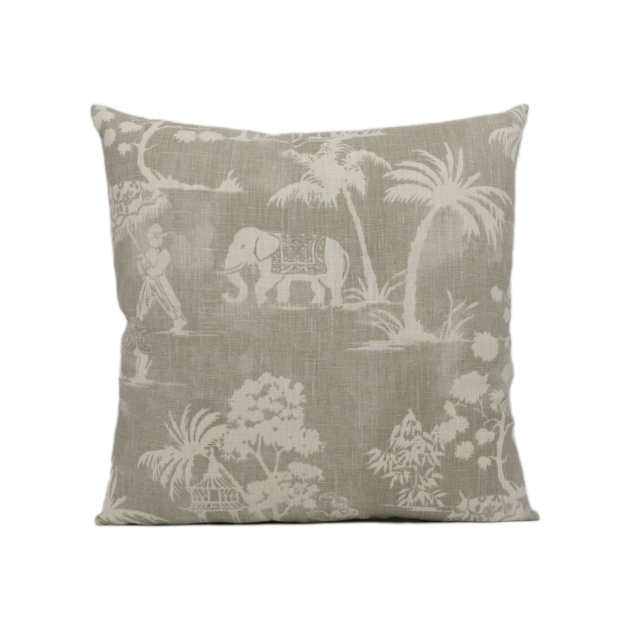 Clarke and Clarke - Mandir - Linen - Handmade Cushion Cover Stunning Throw Pillow Designer Home Décor