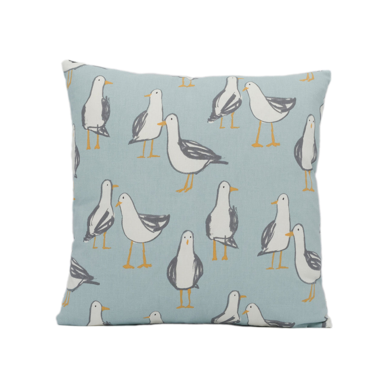 Clarke and Clarke - Studio G - Laridae - Duckegg - Whimsical Cushion Cover Handmade Throw Pillow Designer Home Décor