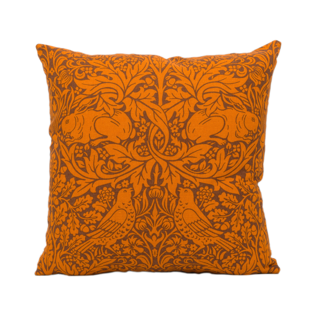 William Morris - Ben Pentreath - Brer Rabbit - Burnt Orange - Handmade Cushion Cover Stunning Throw Pillow Designer Home Décor