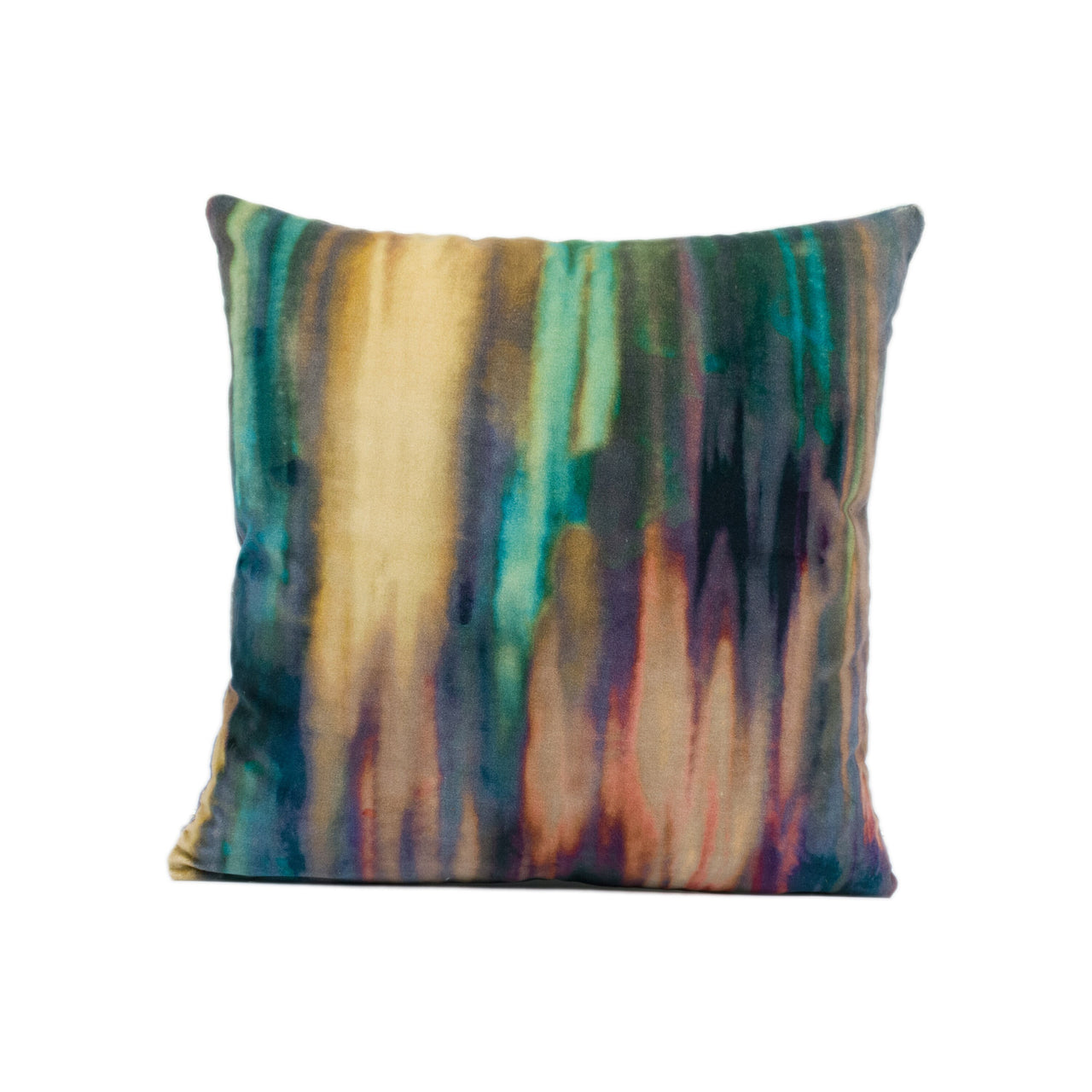 Boeme - Strata - Patina - Beautiful Inky Velvet Cushion Cover Handmade Throw Pillow Designer Home Decor