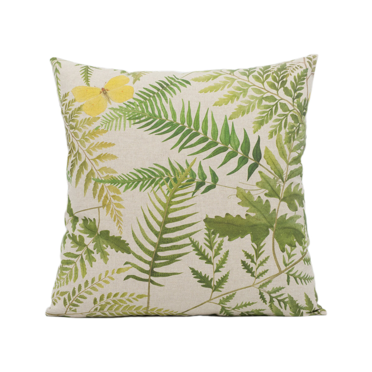 Clarke and Clarke - Fern Glade - Linen - Stunning Cushion Cover Designer Home Décor Throw Pillow