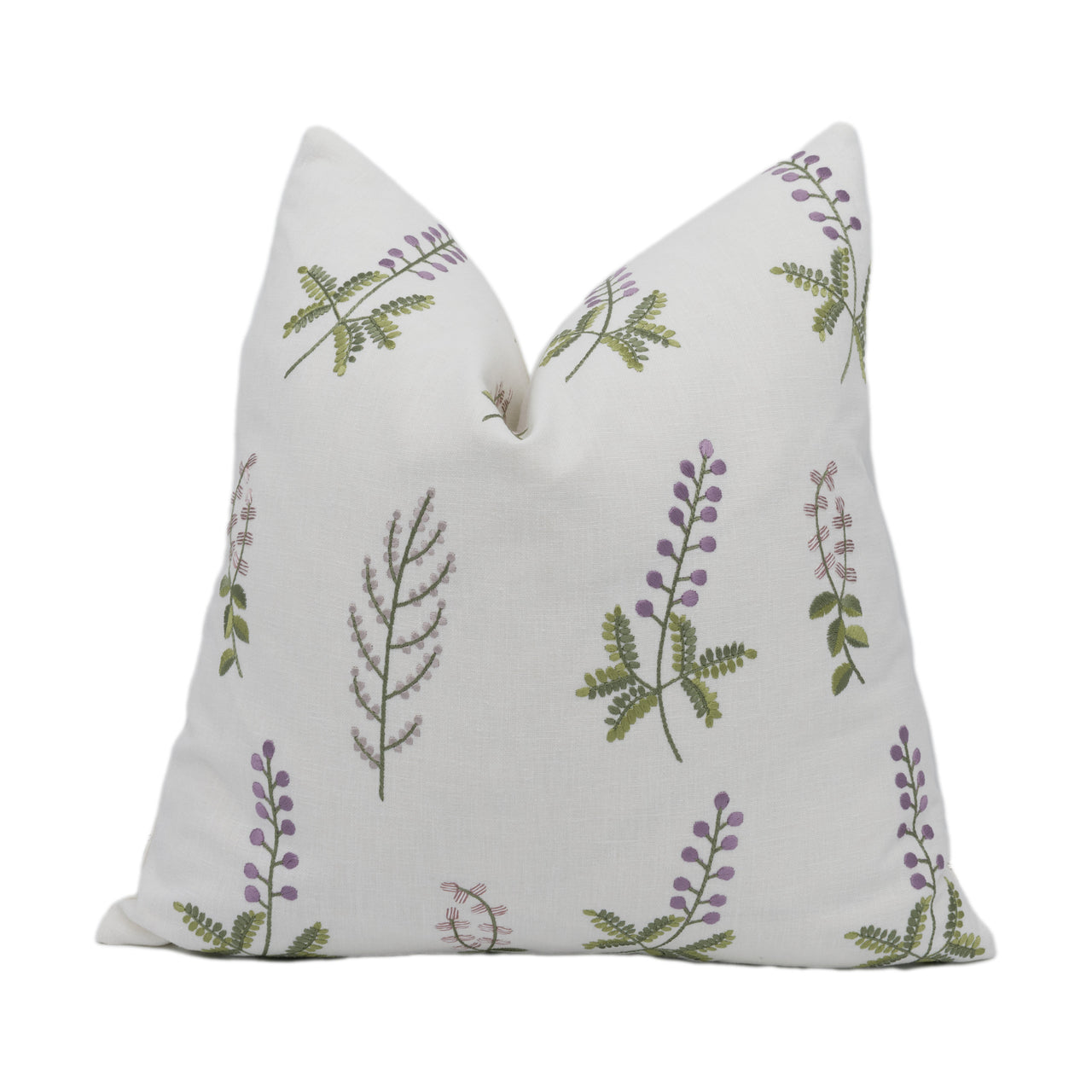 Sanderson - Bilberry - Celadon / Fig - Handmade Cushion Cover Stunning Throw Pillow Designer Home Décor