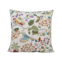 Thumbnail for Sanderson - Birds & Berries - Rowan Berry - Stunning Handmade Cushion Cover Throw Pillow Designer Home Décor