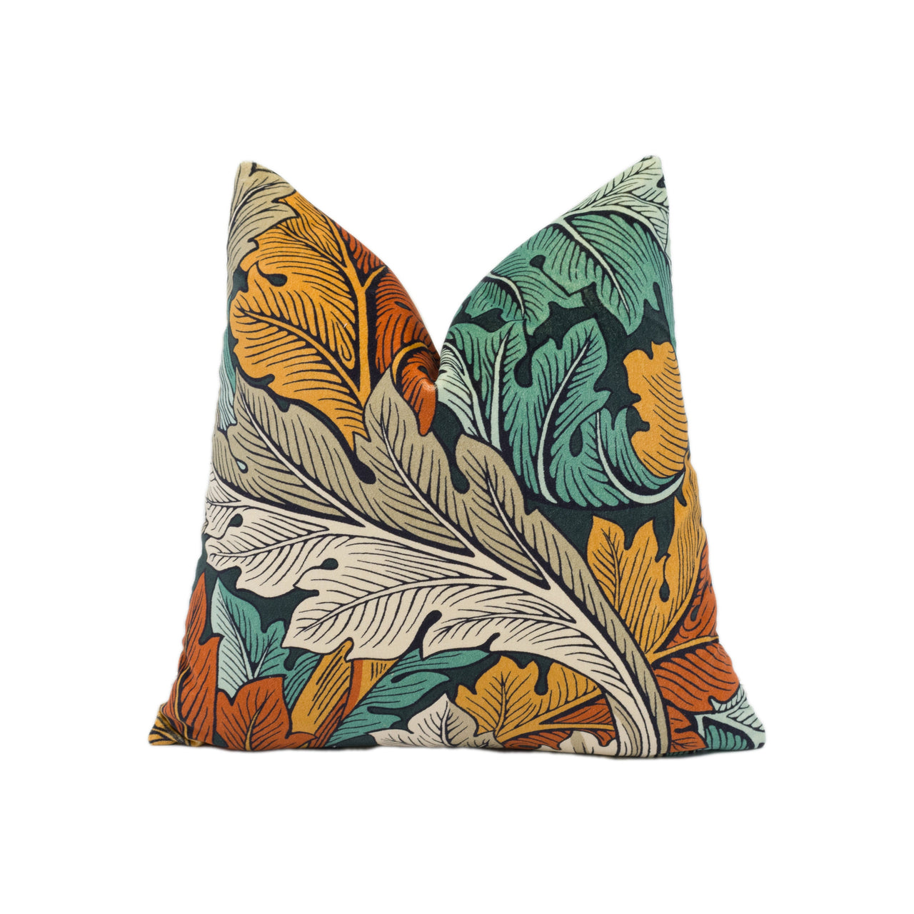 William Morris - Acanthus Velvet - Forest - Handmade Cushion Cover Throw Pillow Designer Home Décor