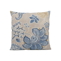 Thumbnail for Sanderson - Shalimar - China Blue / Linen - Cushion Cover Throw Pillow Designer Home Decor