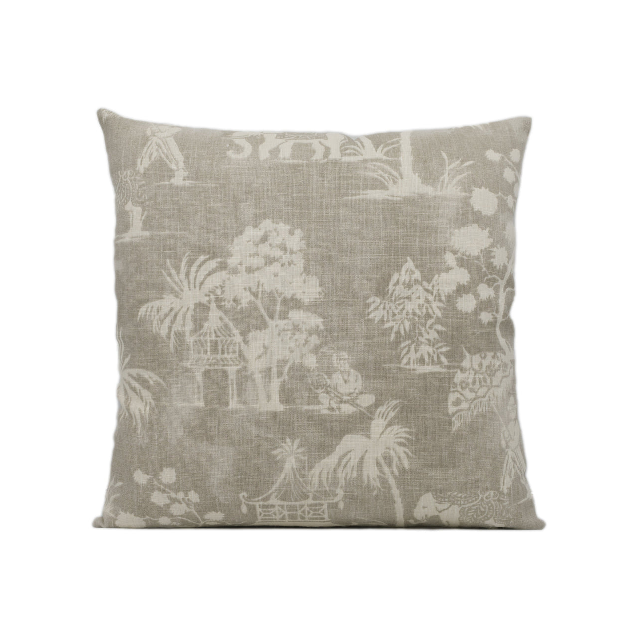 Clarke and Clarke - Mandir - Linen - Handmade Cushion Cover Stunning Throw Pillow Designer Home Décor