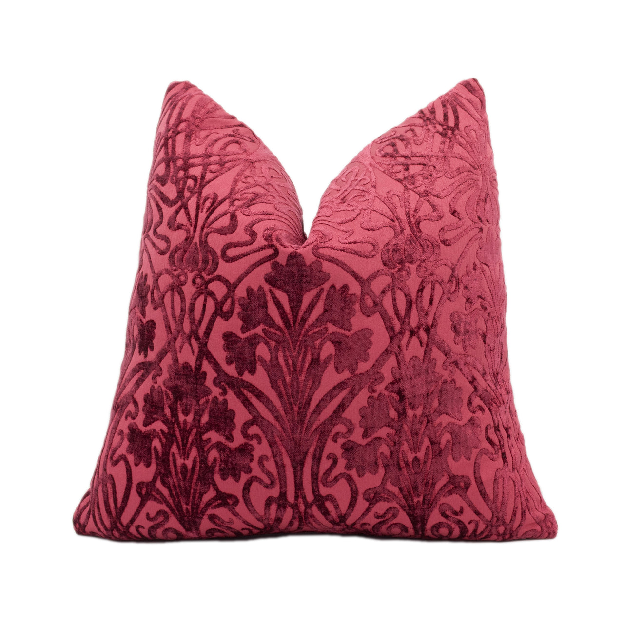 Iliv - Tiverton - Carmine - Stunning Chenille Cushion Cover Handmade Throw Pillow Designer Home Décor