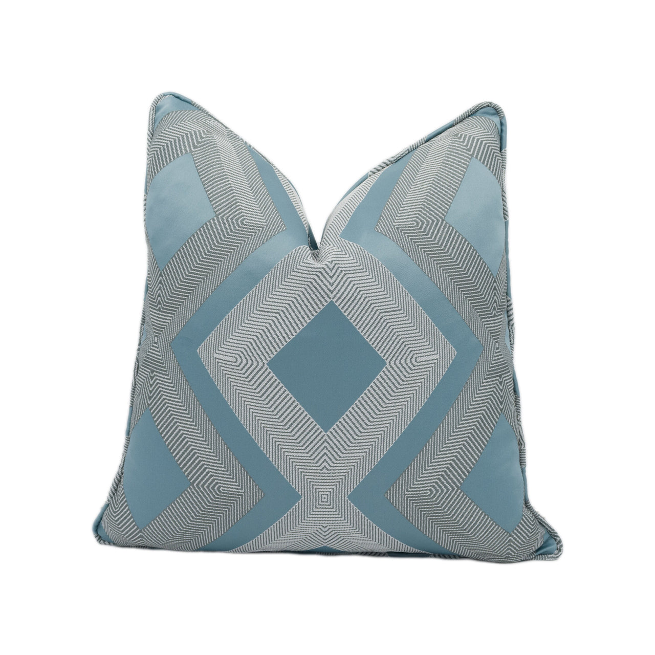 Panaz - Palais - Ocean - Stunning Self Piped Cushion Cover Handmade Throw Pillow Designer Home Décor