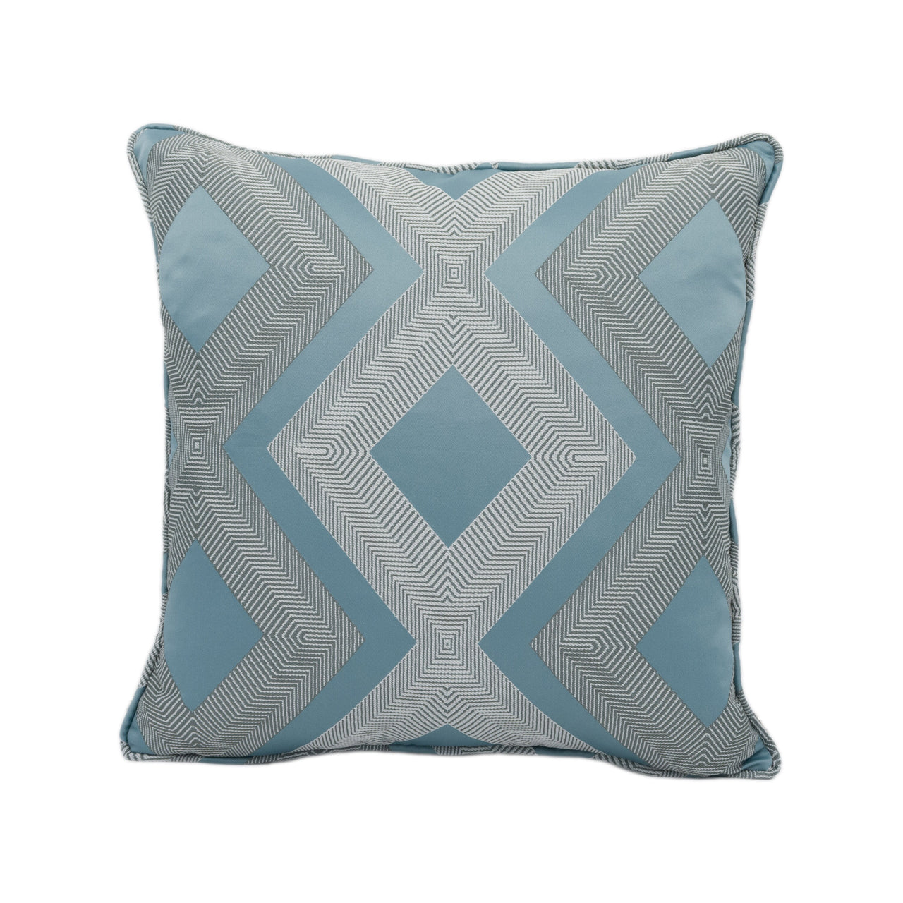 Panaz - Palais - Ocean - Stunning Self Piped Cushion Cover Handmade Throw Pillow Designer Home Décor