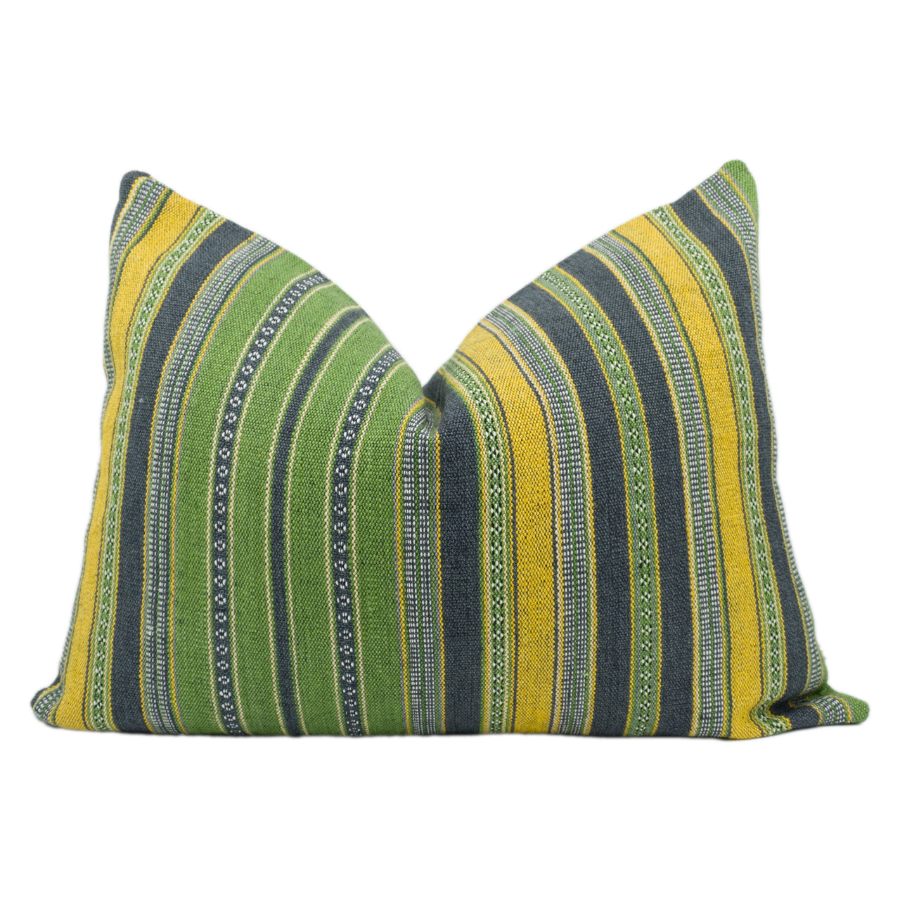 Designers Guild - William Yeoward - Almacan - Grass - Versatile Woven Stripe Designer Cushion Cover - Luxury Throw Pillow - Handmade Home