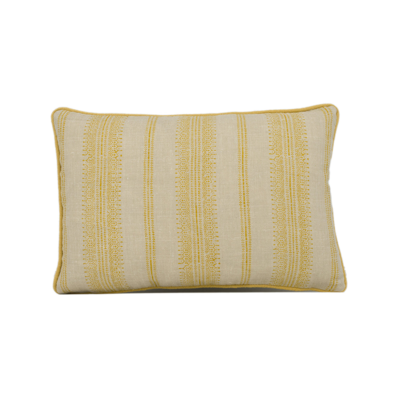 Kate Forman - Camille - Saffron - Stunning Piped Cushion Cover Handmade Throw Pillow Designer Home Décor