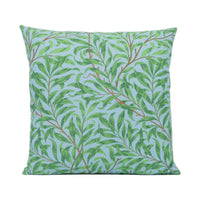 Thumbnail for William Morris - Ben Pentreath - Willow Boughs - Sky / Leaf Green - Cushion Cover Throw Pillow Designer Home Décor