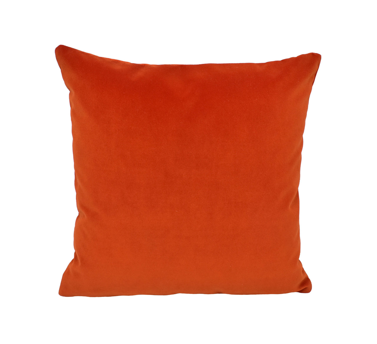 Designer Velvet Stunning Orange Cushion Cover Throw Pillow Home Decor