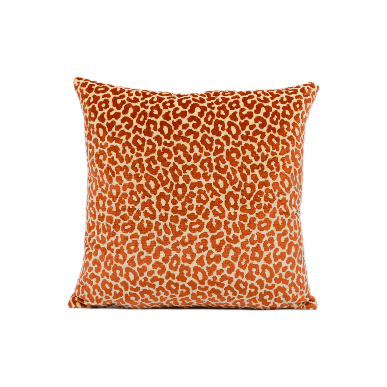 Timothy Corrigan for Schumacher - Madeleine - Grenadine - Luxurious Leopard Print Velvet Designer Cushion Cover - Handmade Throw Pillow