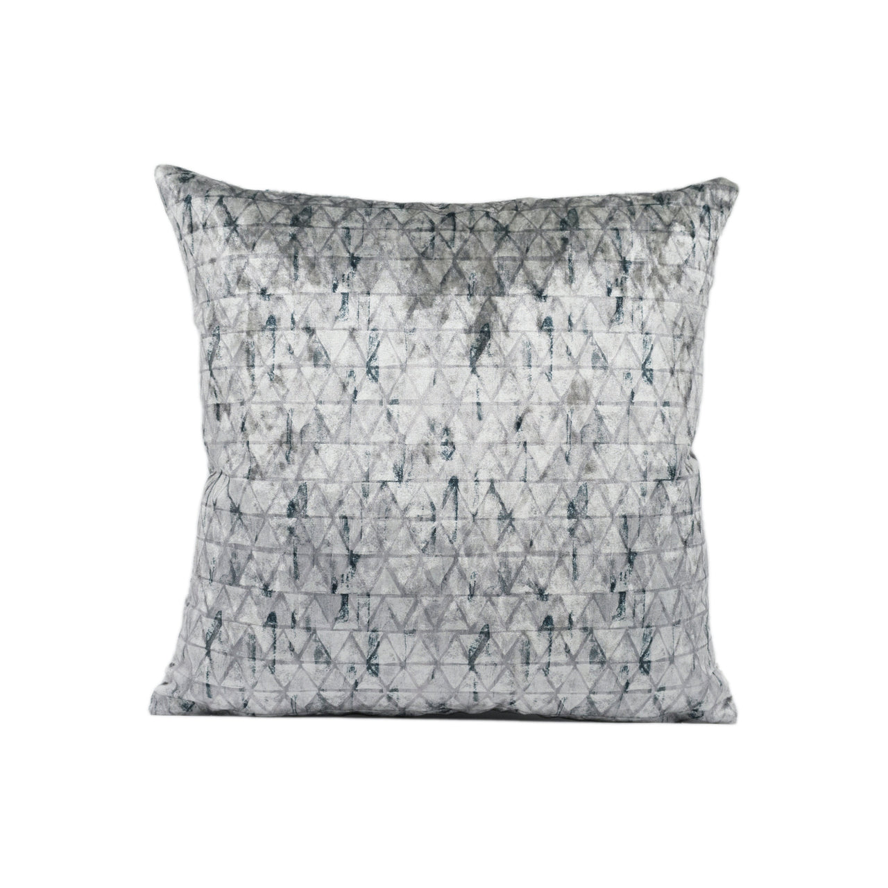 Utopia - Design 7 -Graphite - Stunning Velvet Cushion Cover Handmade Throw Pillow Designer Home Décor