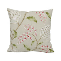 Thumbnail for Colefax and Fowler - Atwood - Pink / Green - Modern Trailing Floral Designer Cushion Cover - Handmade Throw Pillow Luxury Home Decor