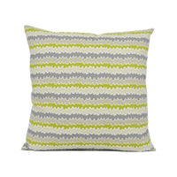 Thumbnail for Scion - Hetsa - Pebble / Apple / Slate - Cute Horizontal Squiggle Cushion Cover Handmade Throw Pillow Designer Home Décor