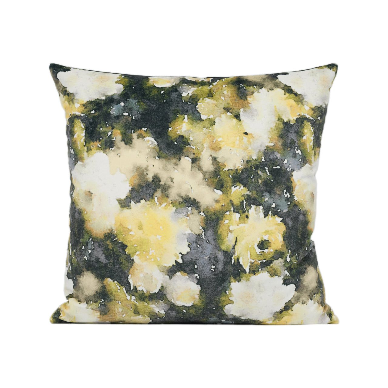 Woven Art Company - Utopia - Vague Velvet - Lemon - Stunning Cushion Cover Handmade Throw Pillow Designer Home Décor