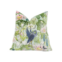 Thumbnail for Wedgwood by Clarke and Clarke - Waterlily - Mineral Velvet - Stunning Cushion Cover Handmade Throw Pillow Designer Home Décor