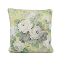 Thumbnail for Sanderson - Chelsea - Linden / Silver - Contrast Piped Cushion Cover Throw Pillow Designer Home Décor