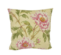 Thumbnail for Colefax and Fowler - Tree Peony - Pink / Green - Traditional Chinese Floral Designer Cushion Cover - Handmade Throw Pillow Luxury Home Decor