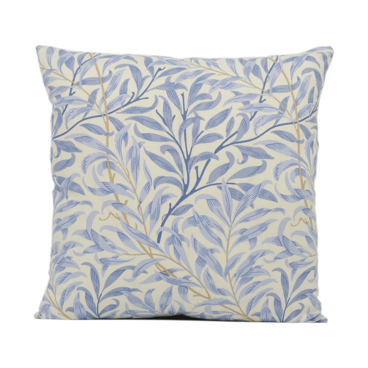 William Morris - Willow Boughs - China Blue / Cream - Cushion Cover Throw Pillow Designer Home Décor