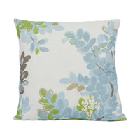 Thumbnail for Thibaut - Central Park - Spa Blue - Mesmerizing 1930's Floral Designer Cushion Cover - Handmade Home Décor - Luxury Throw Pillow