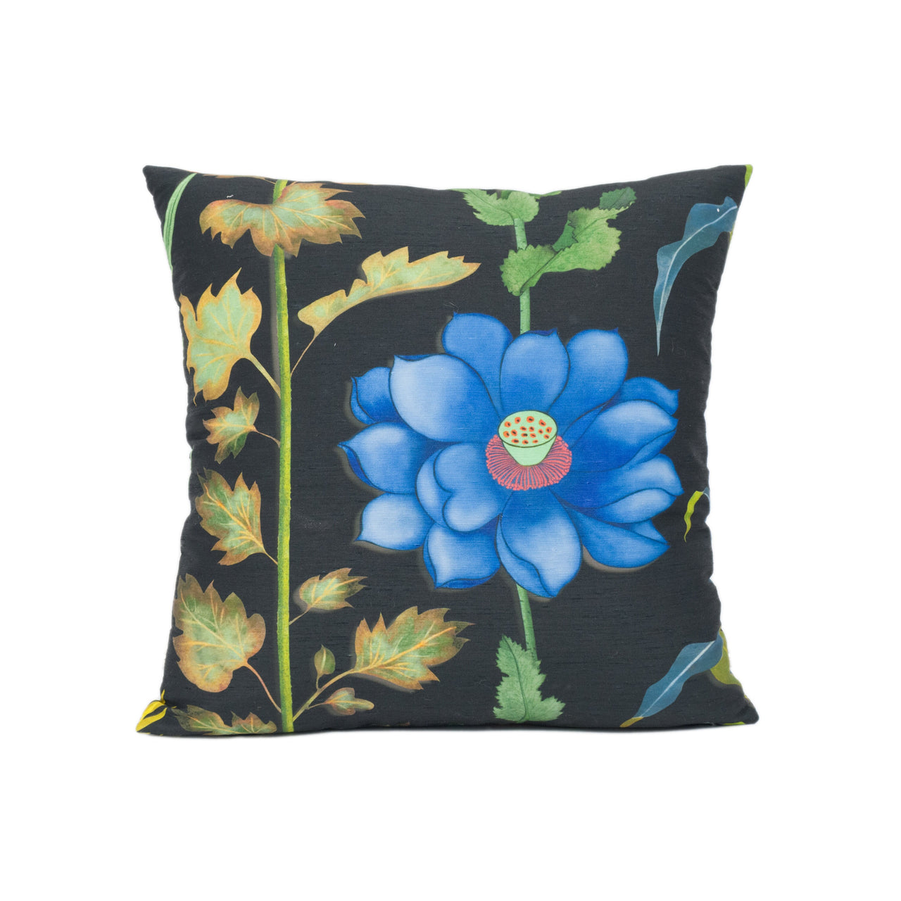 Designers Guild - Selam - Jais - Stunning Christian Lacroix Cushion Cover Handmade Flower Throw Pillow Designer Home Décor