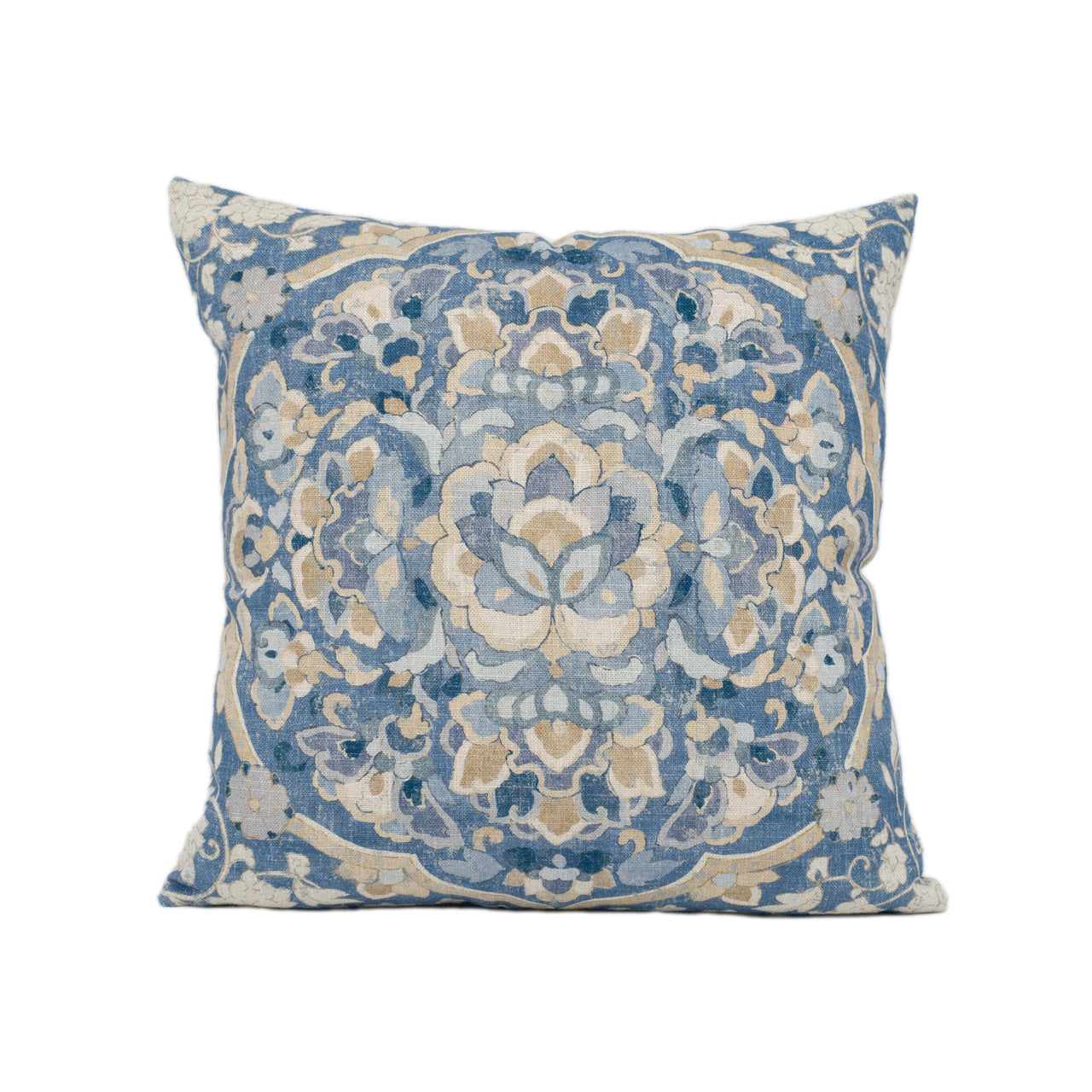 GP & J Baker - Kiana - Blue - Stunning Cushion Cover Handmade Throw Pillow Designer Home Décor