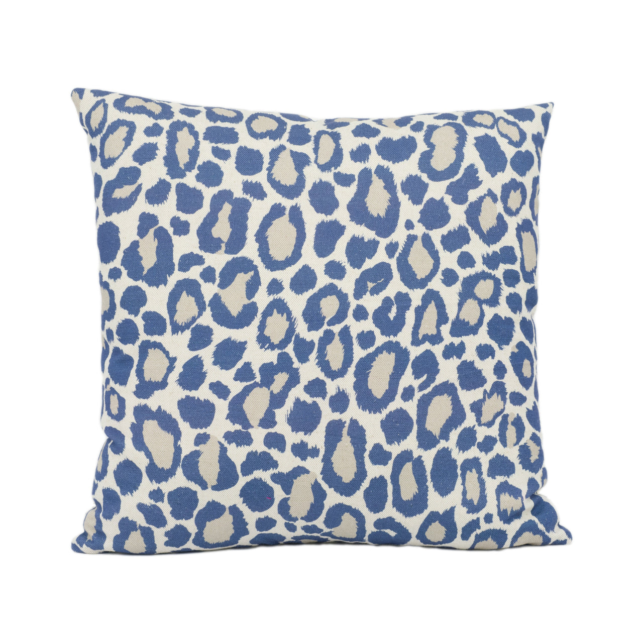 Anna French x Thibaut - African Leopard - Navy -  Stunning Modern Animal Print Cushion Cover Throw Pillow Designer Home Décor