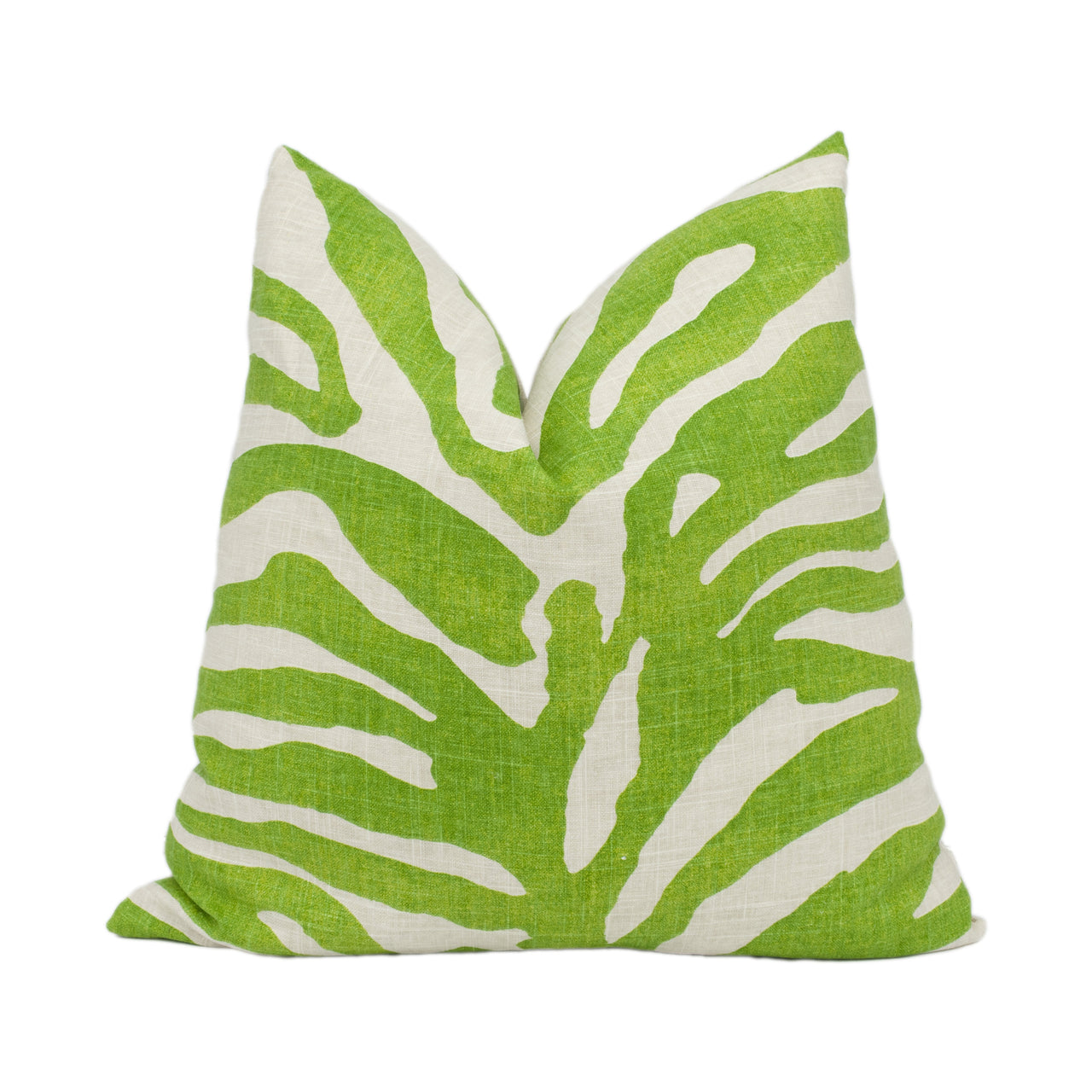 Thibaut - Serengeti - Green - Stunning Zebra Print Cushion Cover Handmade Throw Pillow Designer Home Décor