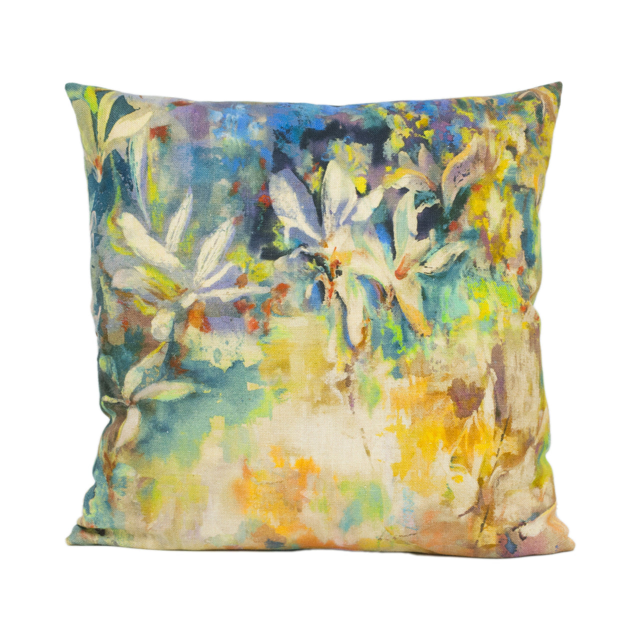 Boeme - Magnolia - Sundance - Stunning Abstract Floral Cushion Cover Handmade Throw Pillow Designer Home Décor