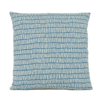 Thumbnail for Scion - Tocca - Denim - Simplistic Modern Geometric Cushion Cover Handmade Throw Pillow Designer Home Décor