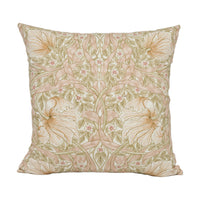 Thumbnail for William Morris - Pimpernel - Cochineal / Pink - Classic English Floral Cushion Cover Handmade Throw Pillow Designer Home Décor