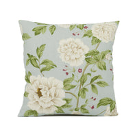 Thumbnail for Sanderson - Peony Tree - Duckegg / Cream - Stunning Designer Cushion Cover Home Décor Throw Pillow