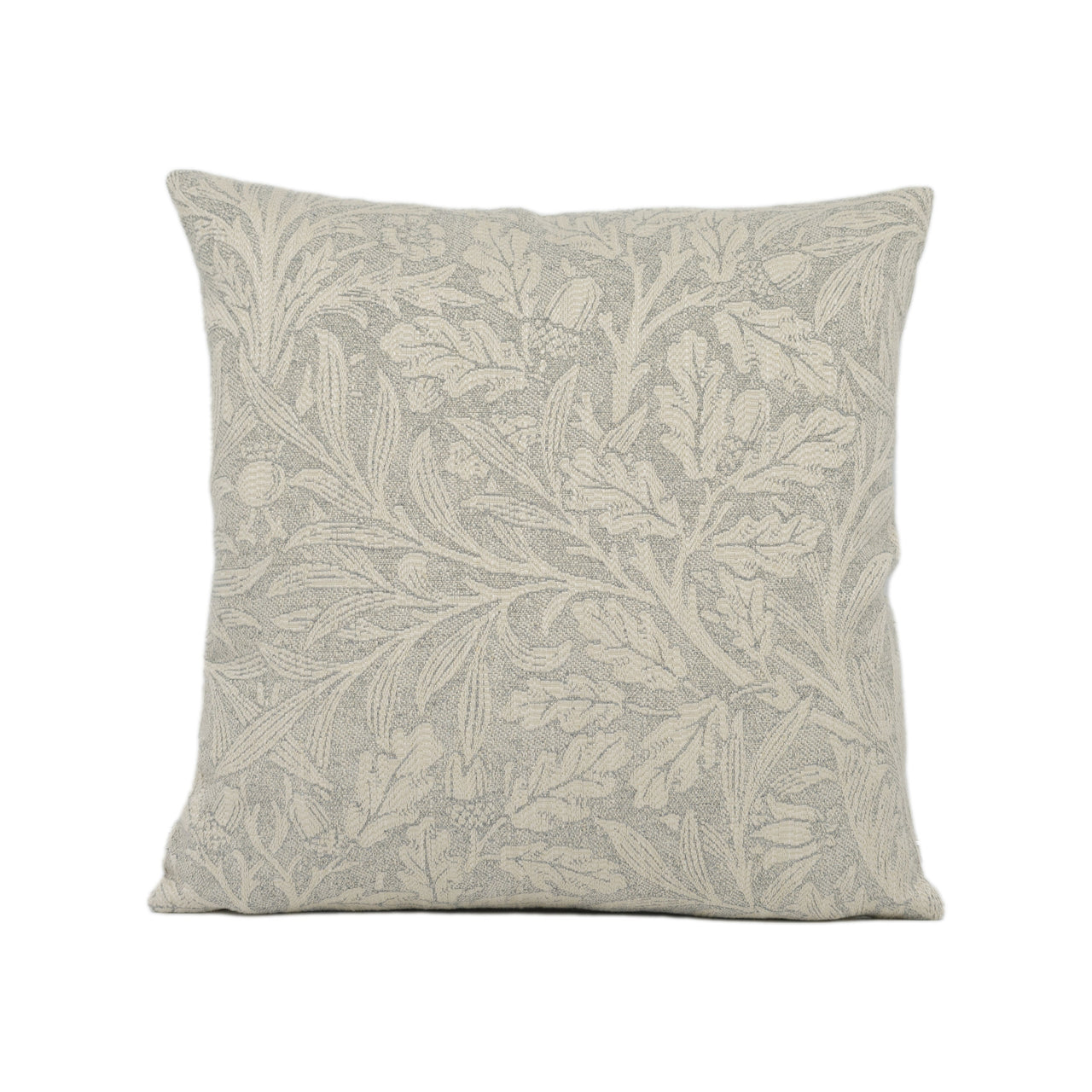 William Morris - Morris Acorn - Mineral - Classic English Designer Cushion Cover Handmade Woven Throw Pillow Home Décor