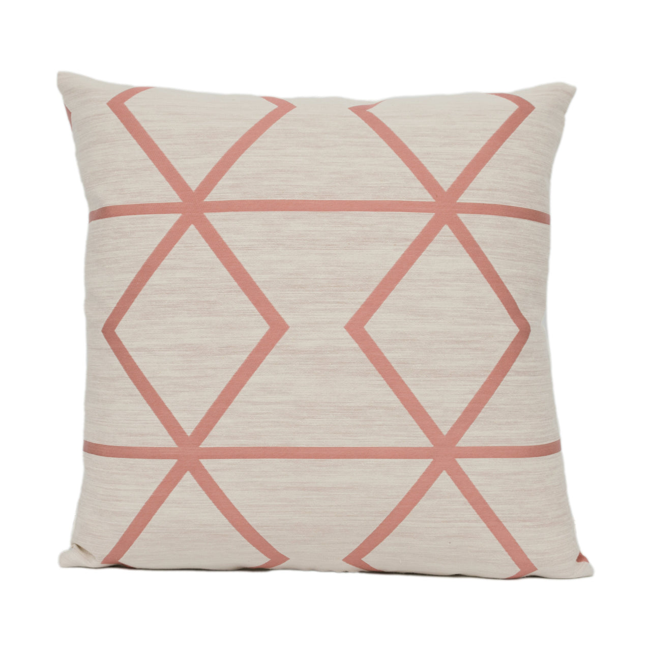 Scion - Pivot - Jasmine / Blush - Stunning Modern Geometric Cushion Cover Handmade Throw Pillow Designer Home Décor